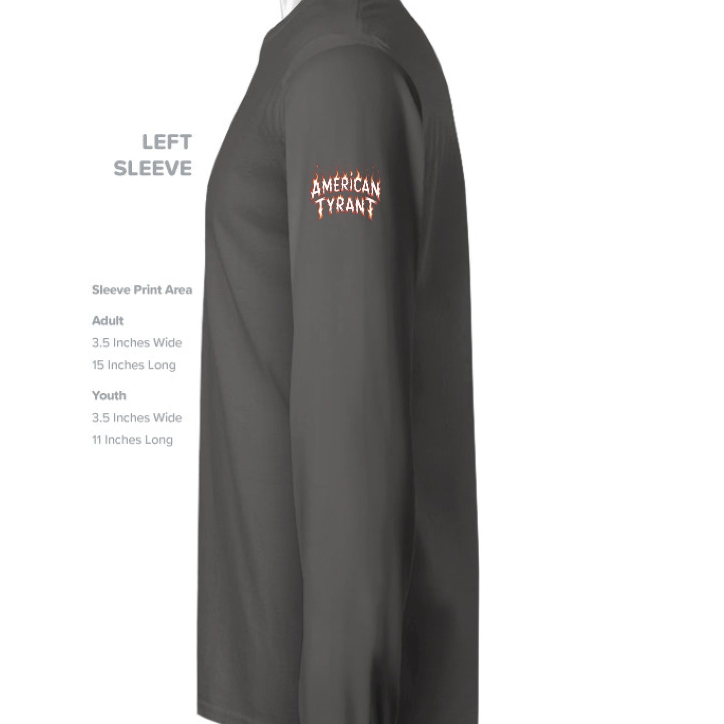 Carbon Heather - SLEEVE_LEFT