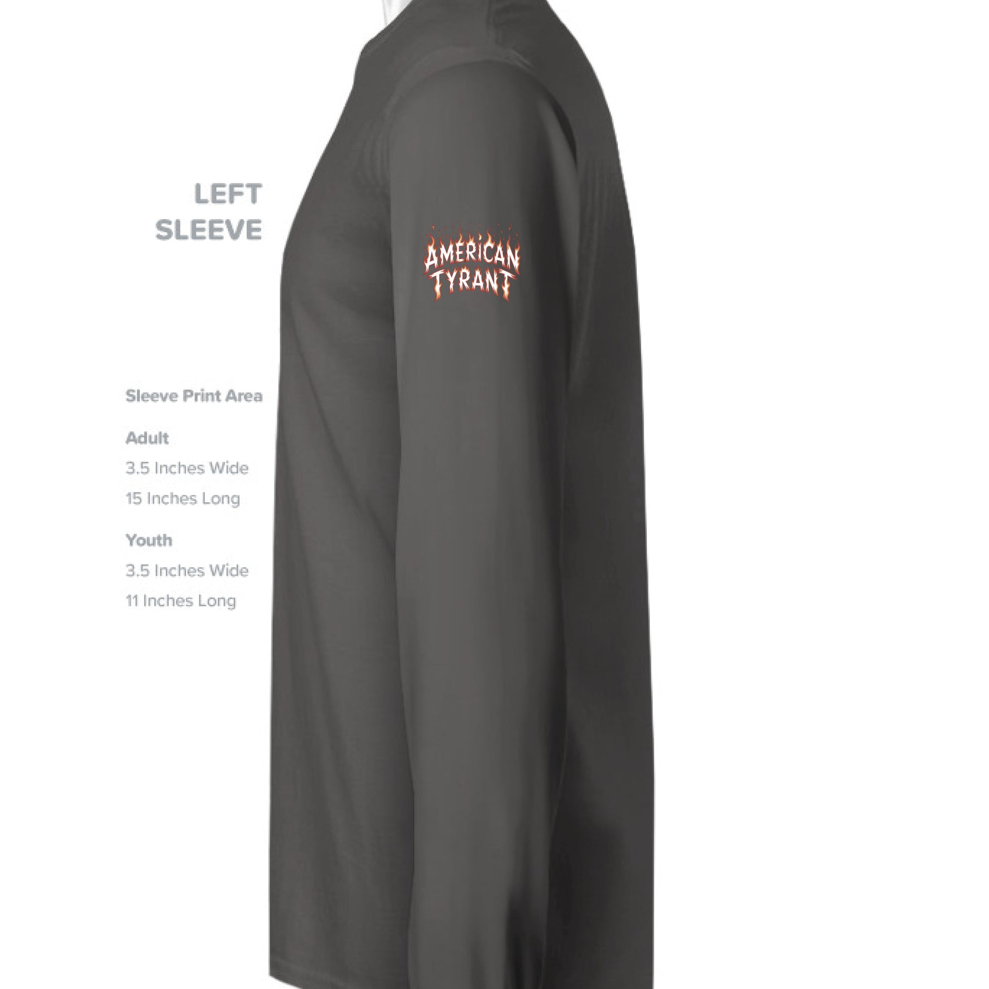 Carbon Heather - SLEEVE_LEFT
